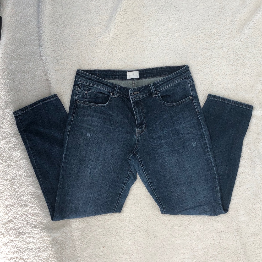 Caslon Denim Boyfriend Blue Jeans Size 31